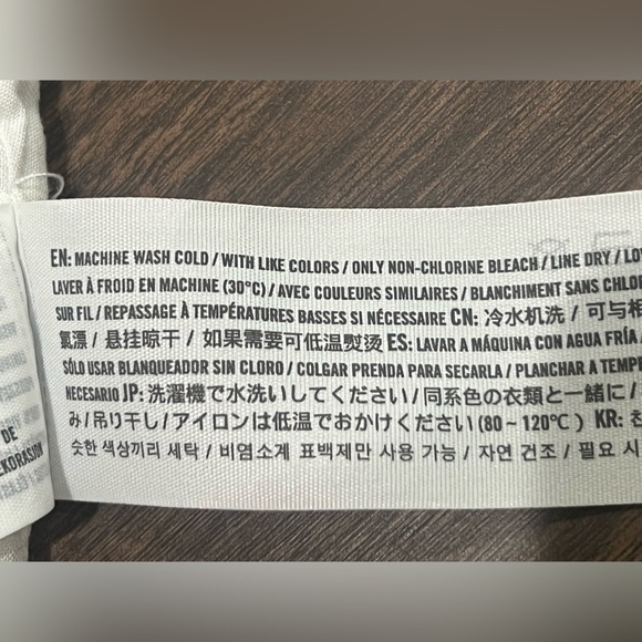 Abercrombie and Fitch Dress Womens XS Blue White Floral Smocked Boho Prairie - Picture 13 of 16